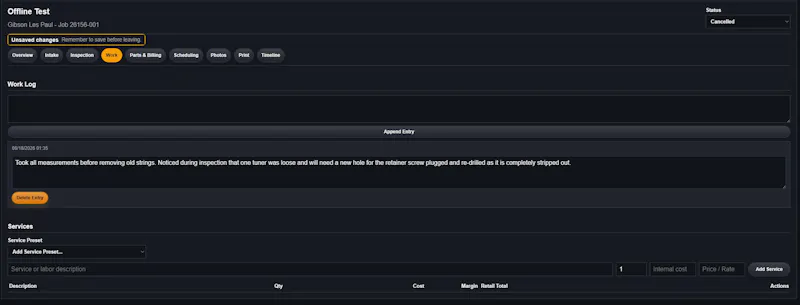 FretTrack screenshot 2