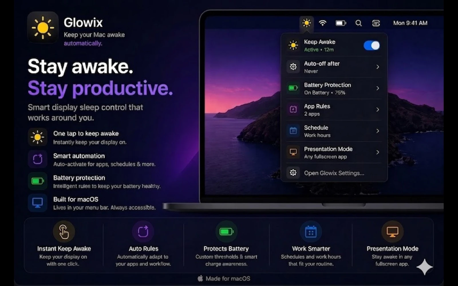 Glowix screenshot 1
