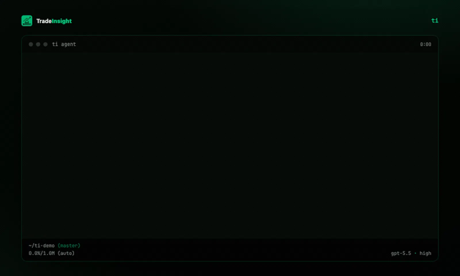 ti — AI Agent for Quants & Traders screenshot 5