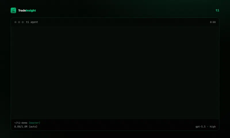 ti — AI Agent for Quants & Traders screenshot 5