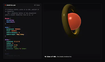GSS - GPU Style Sheets gallery image