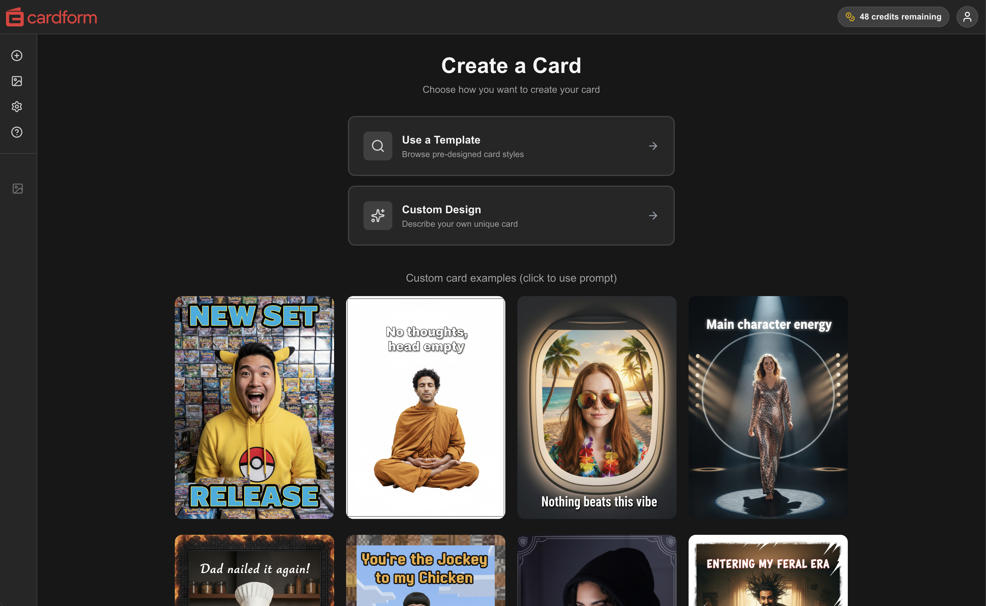 Cardform gallery image