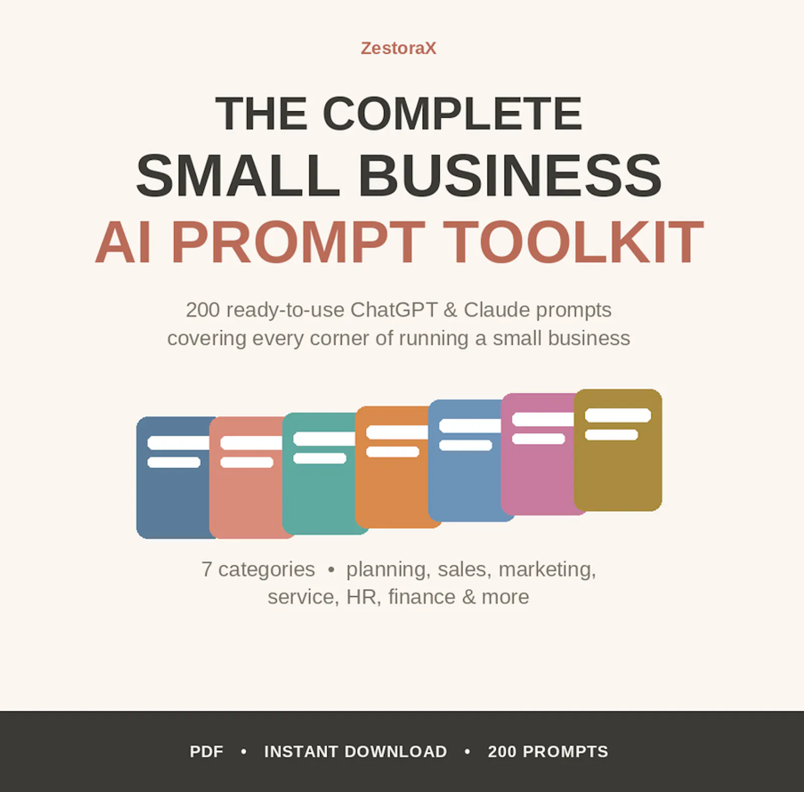 Small Business AI Prompt Toolkit screenshot 1