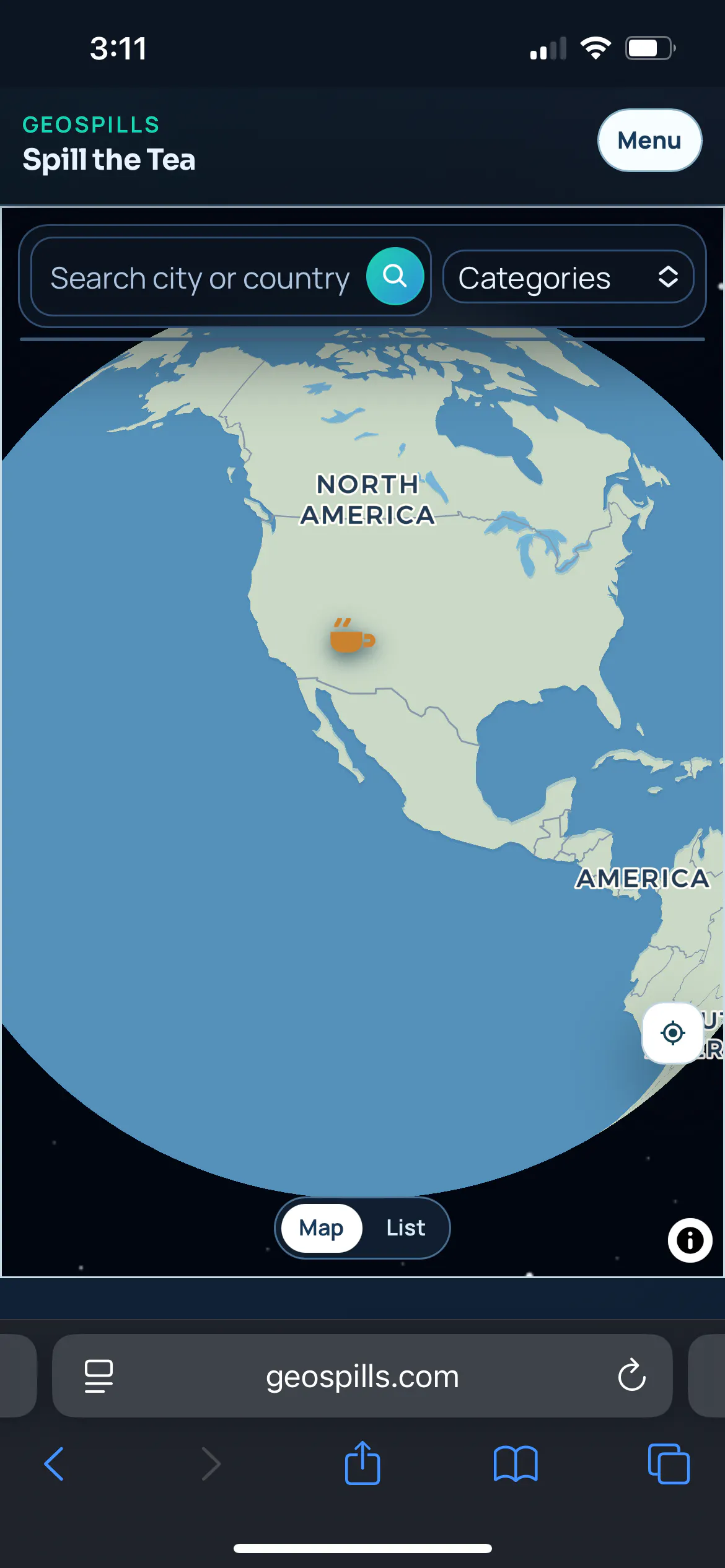 GeoSpills