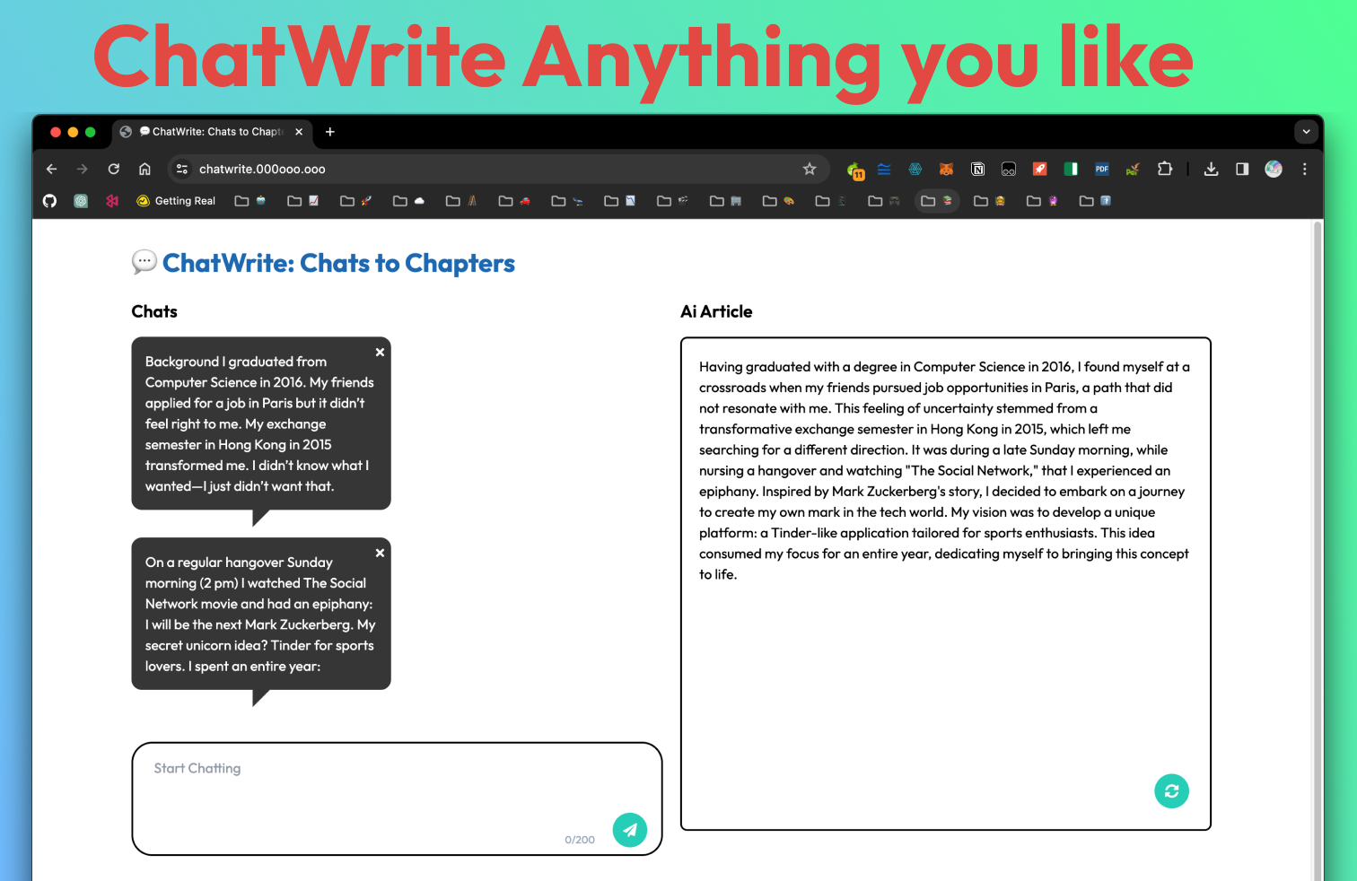 ChatWrite gallery image