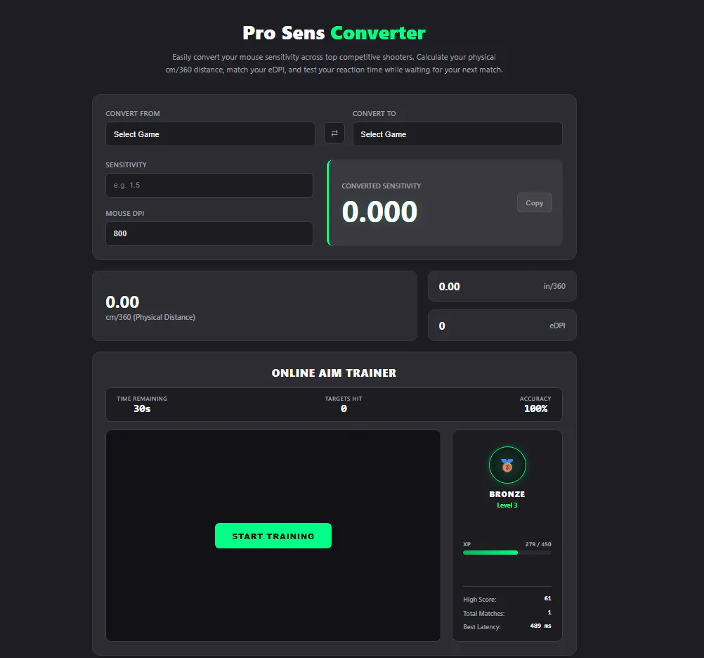 Pro Sens Converter gallery image