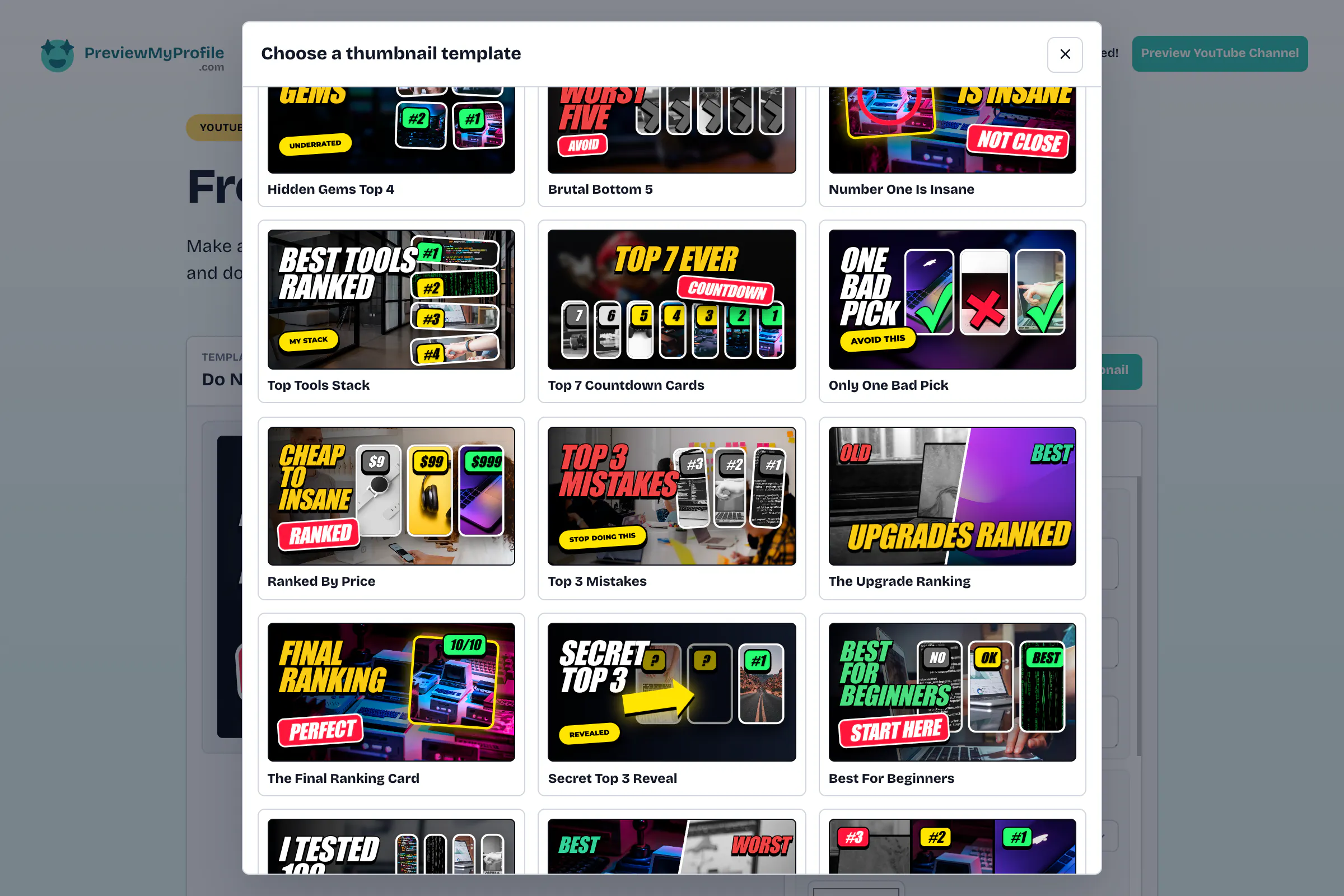 Free YouTube Thumbnail Maker gallery image