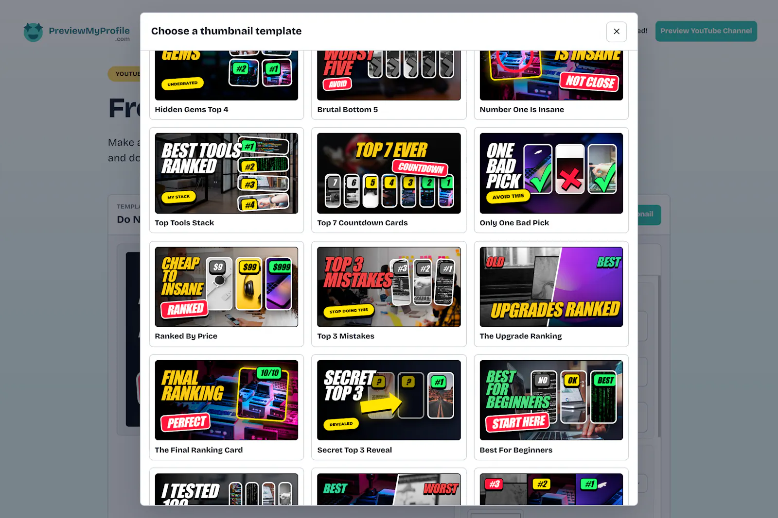 Free YouTube Thumbnail Maker screenshot 4