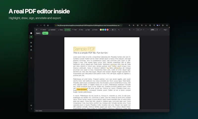 Mind Browser screenshot 6