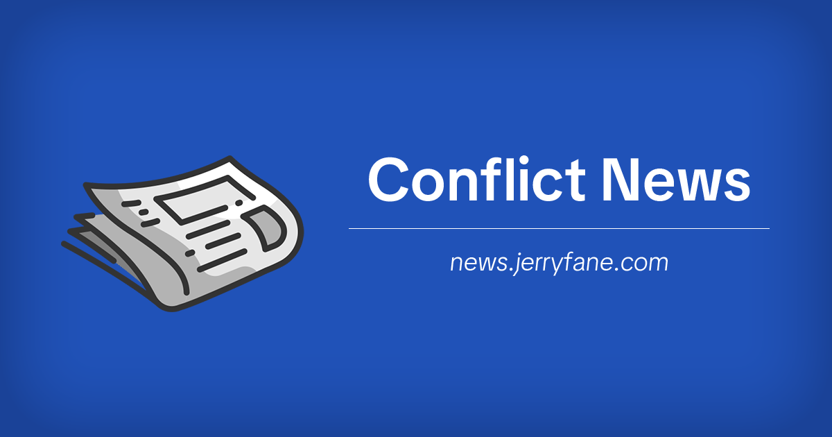 Conflict News - Main product screenshot demonstrating key features and user interface