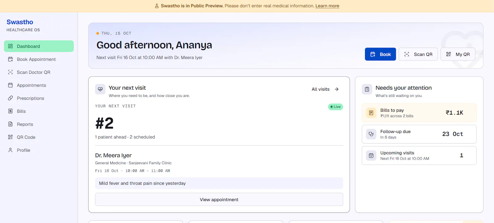 Swastho screenshot 2