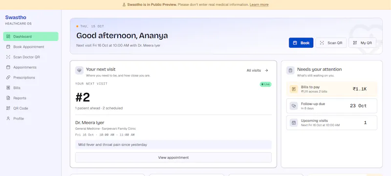 Swastho screenshot 2