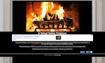 Virtual Fireplace image