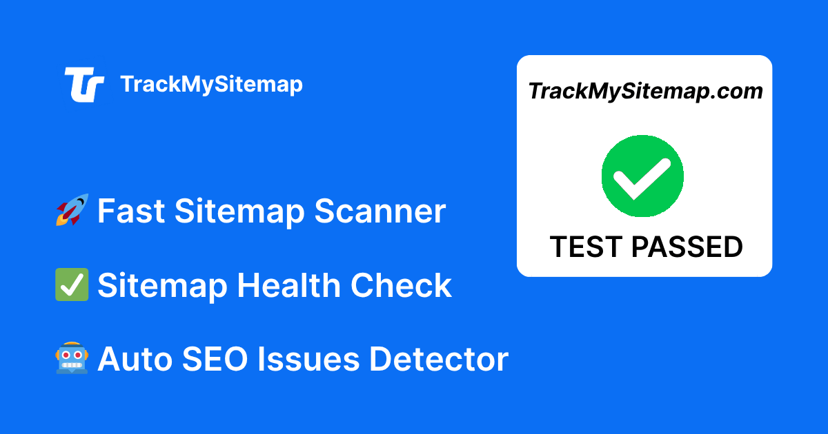 Media TrackMySitemap - Bắt các vấn đề SEO trước khi Google thực hiện. 1