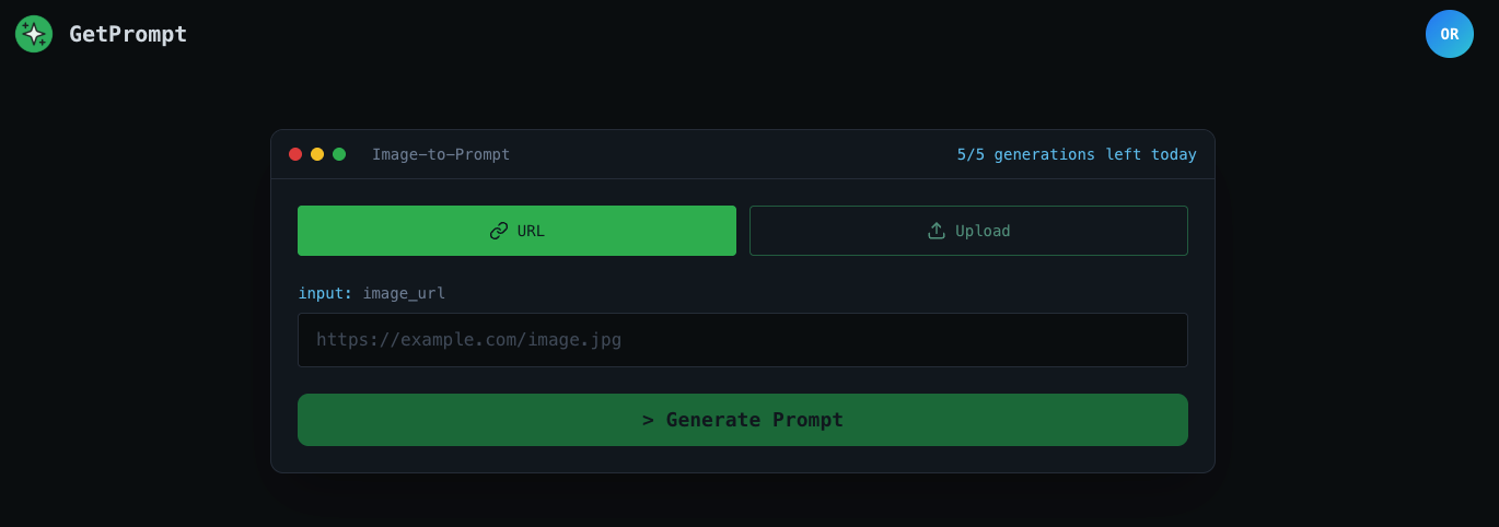 GetPrompt gallery image