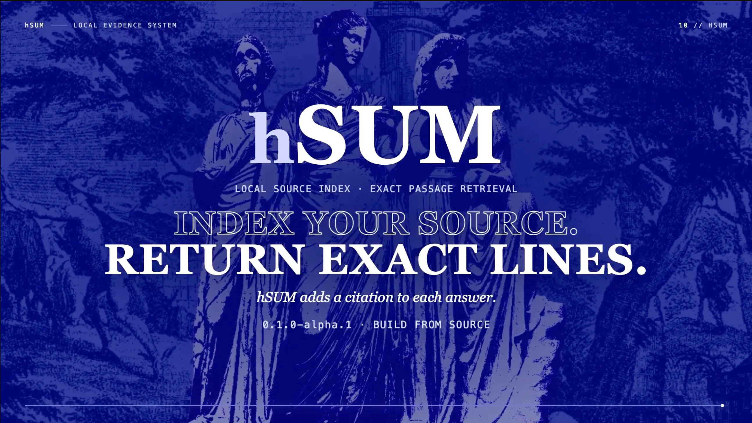 hSUM: Stateful Understanding & Memory gallery image