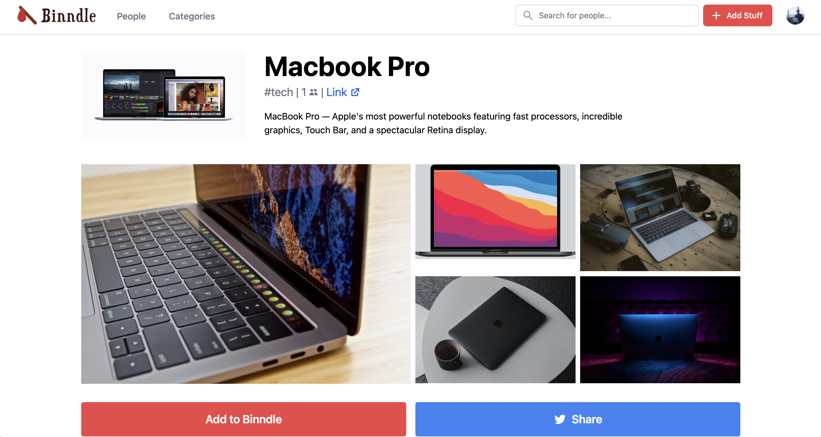 Binndle gallery image