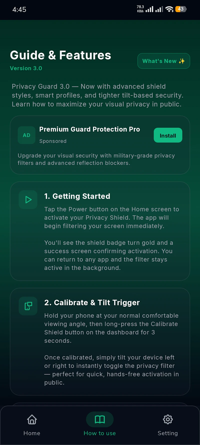 Privacy Guard screenshot 2