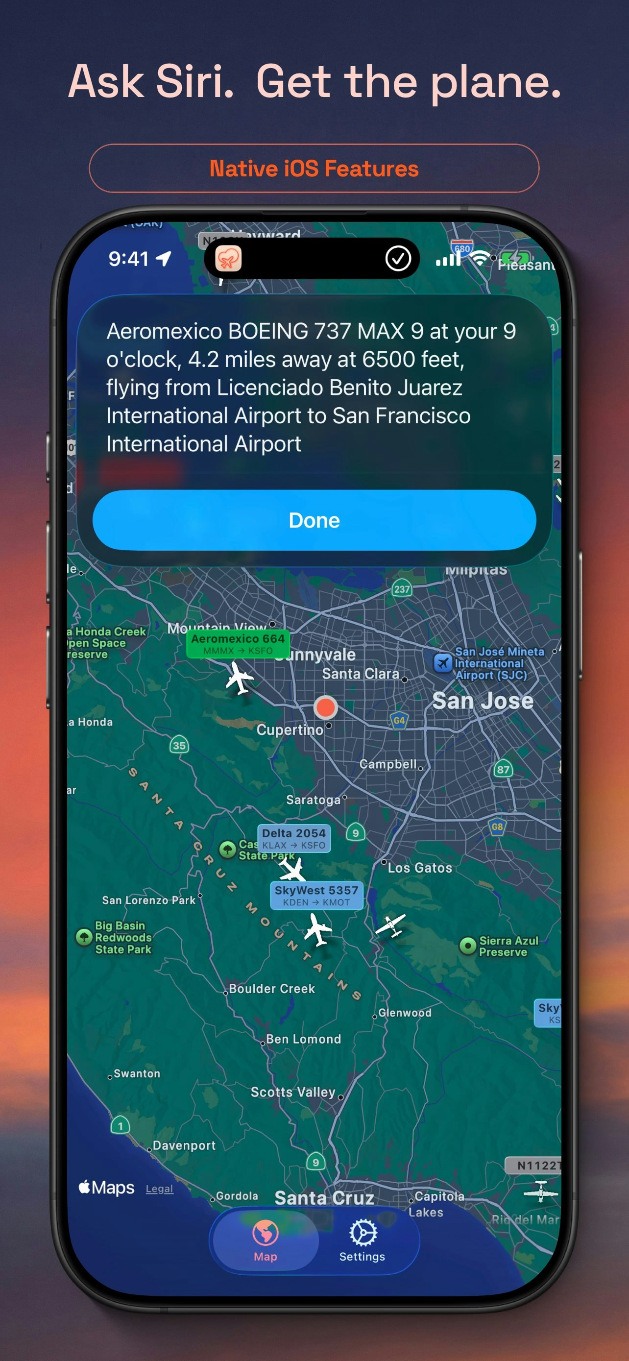 Flight Follower - Screenshot 2 showing product features and functionality
