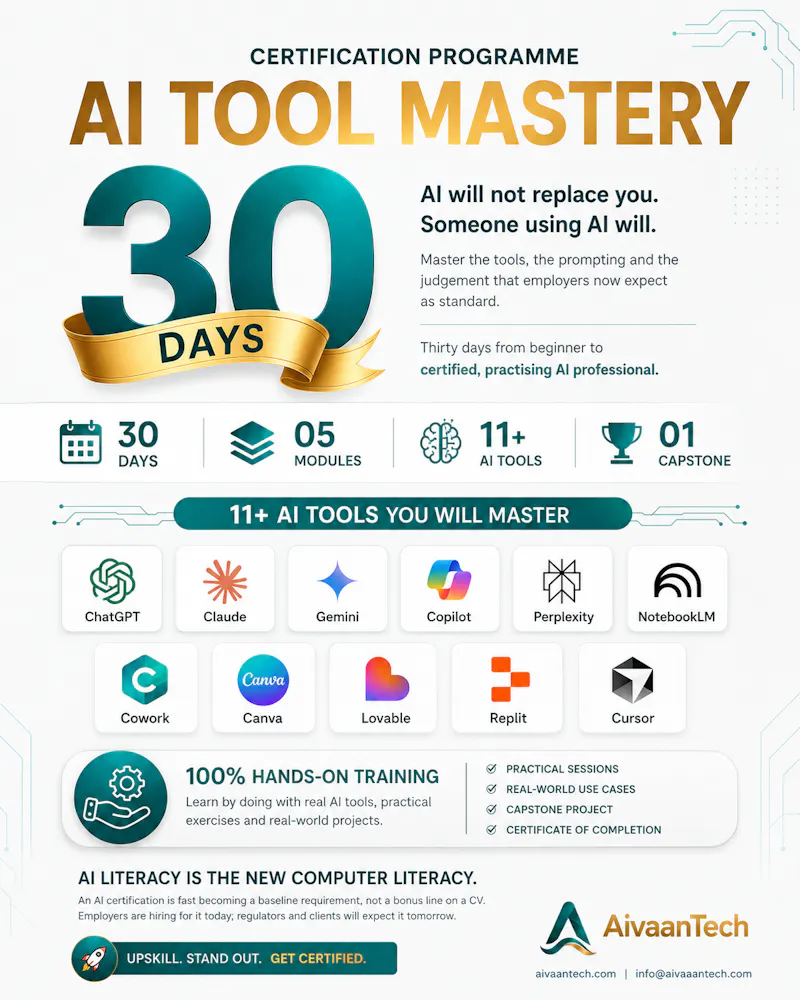 AivaanTech — AI Tool Mastery screenshot 1