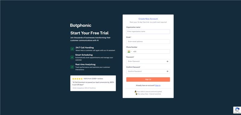 Botphonic -AI Call Assistant - Botphonic 궁극의 AI 통화 보조 소프트웨어 미디어 4