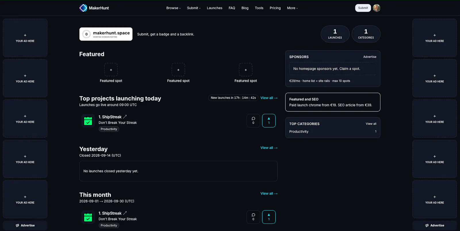 MakerHunt screenshot 1