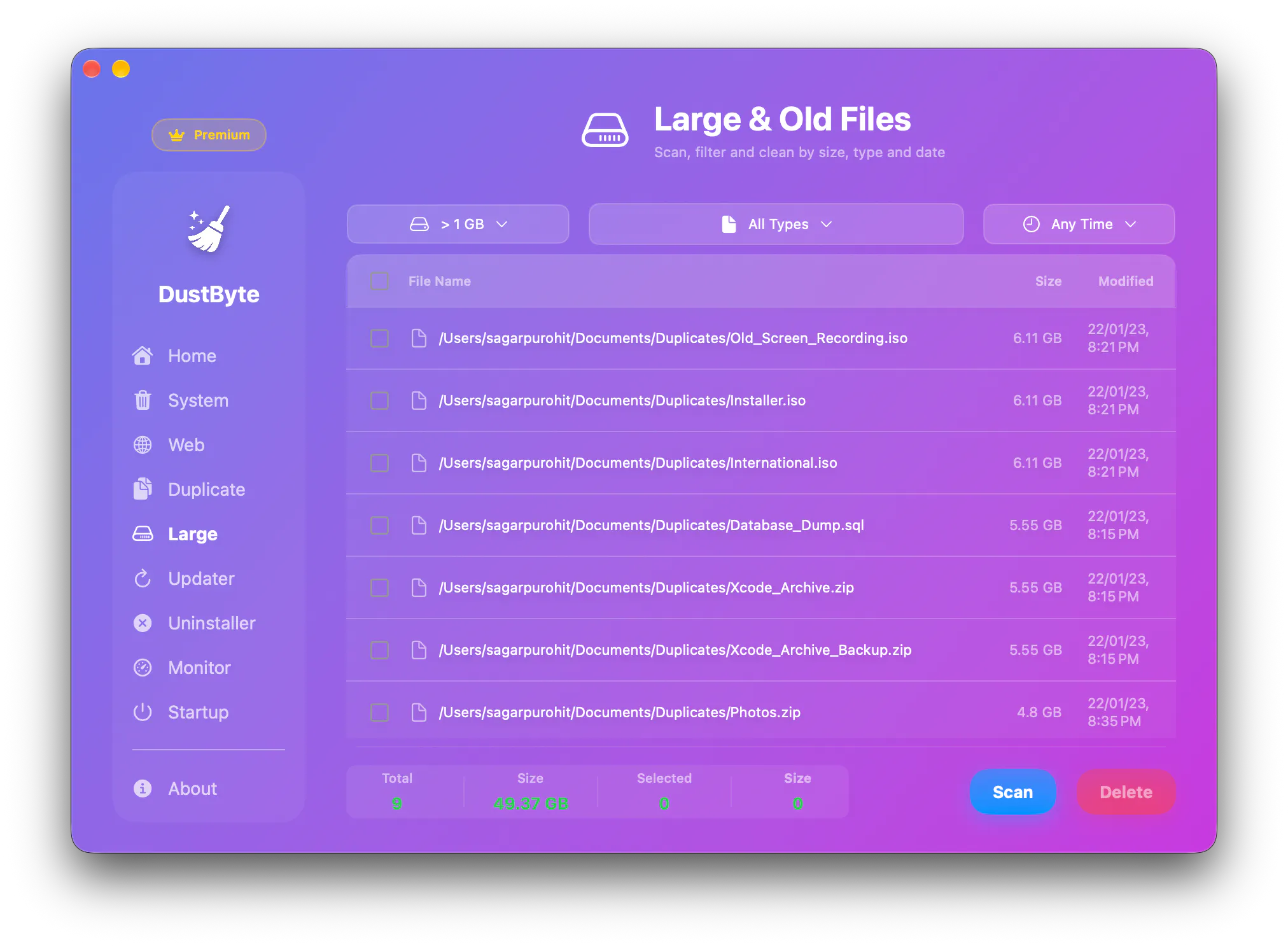 DustByte: Cleaner & Monitor gallery image