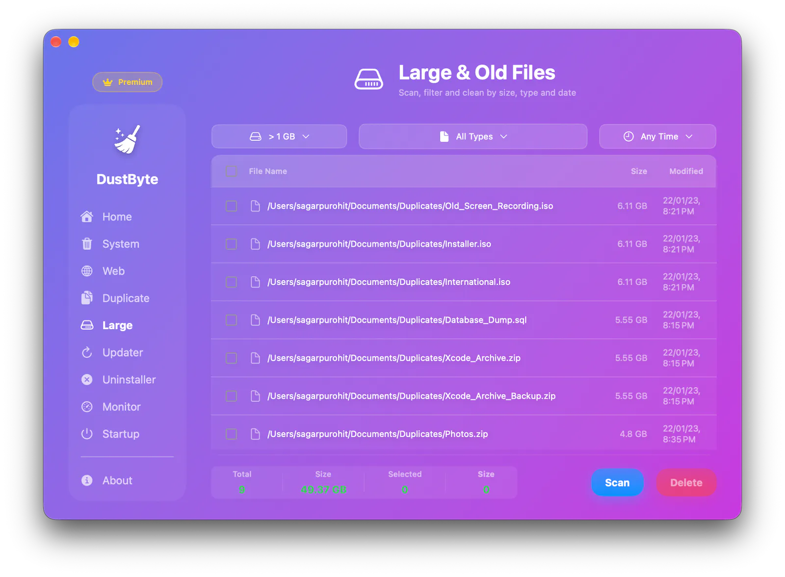 DustByte: Cleaner & Monitor screenshot 6