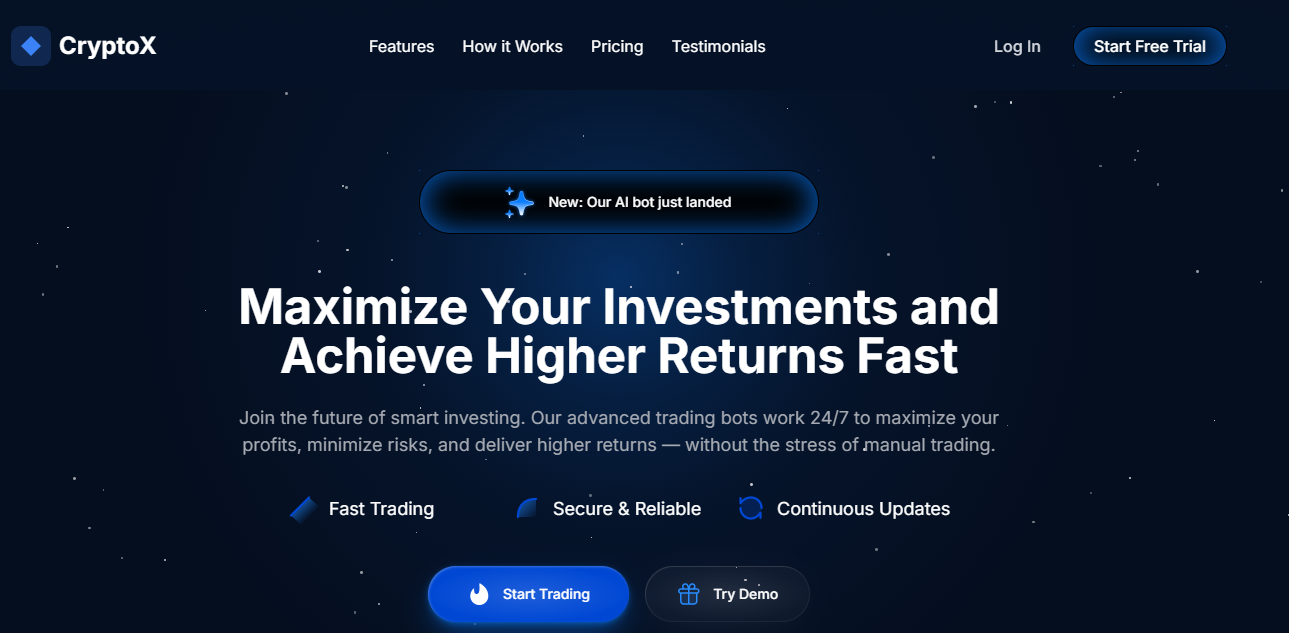 Crypto Trading Bot for Binance Users