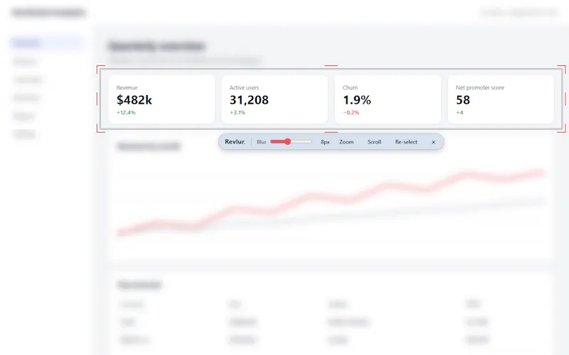 Revlur - Chrome Extension screenshot 1