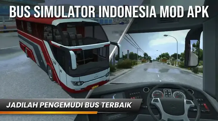 Bus Simulator Indonesia Mod APK 제품 배너