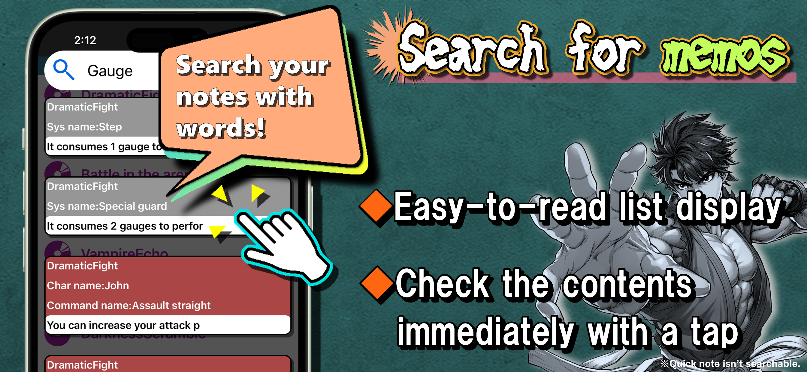 FightNote -  App to win gallery image