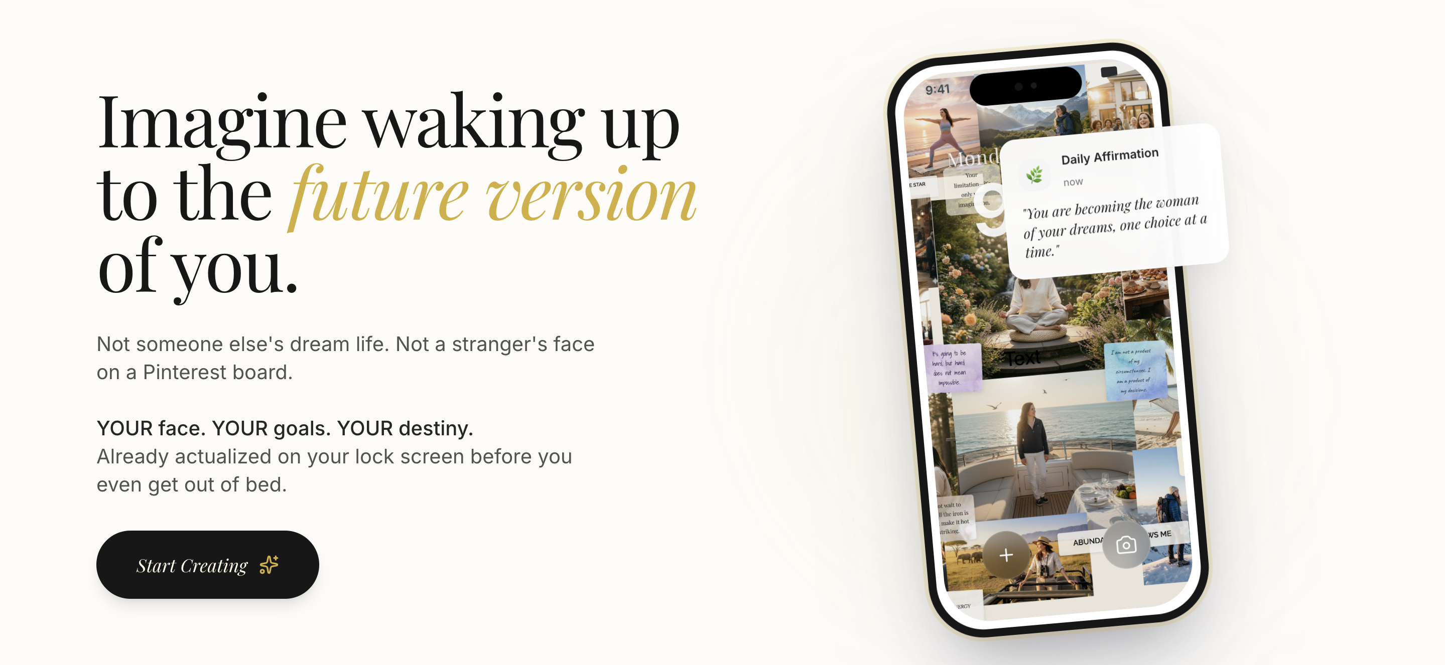 Aureyl – Personalized AI Vision Board gallery image