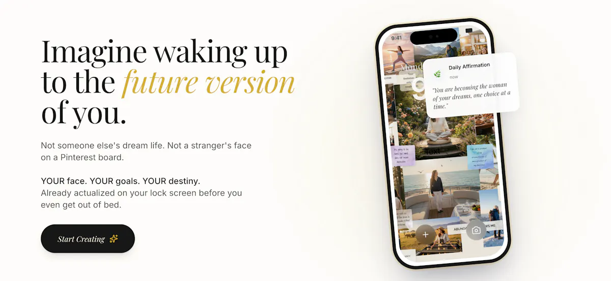 Aureyl – Personalized AI Vision Board