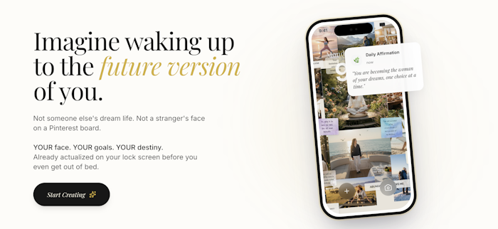 Aureyl – Personalized AI Vision Board产品图