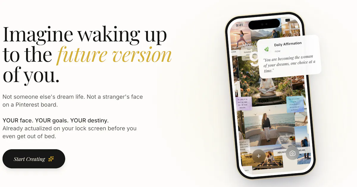 Aureyl – Personalized AI Vision Board