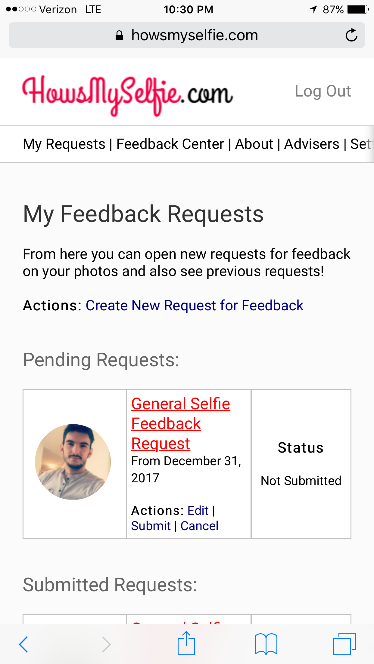 HowsMySelfie.com gallery image