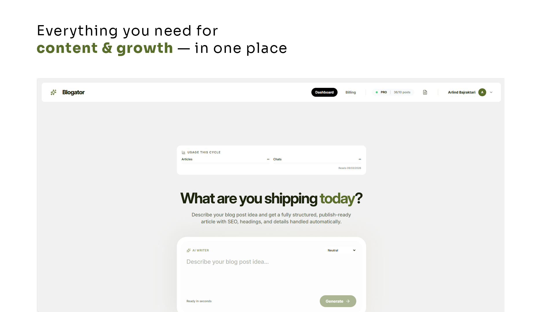 Blogator gallery image