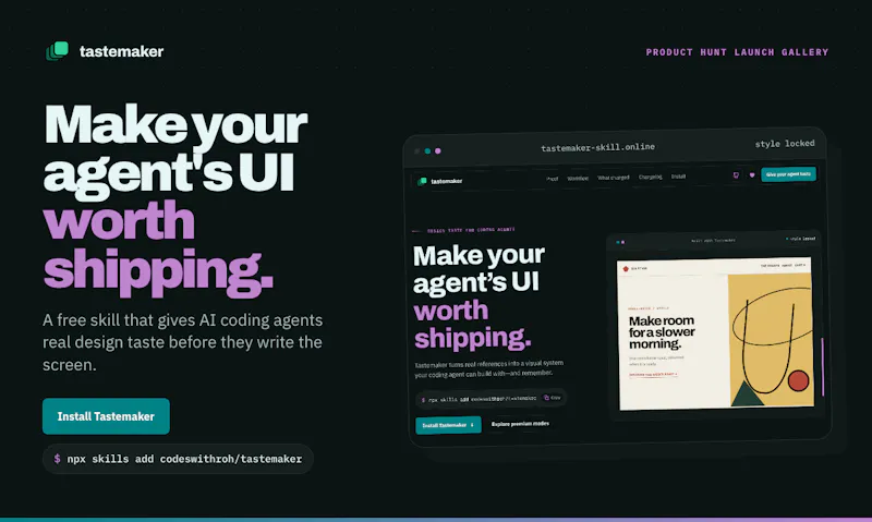 tastemaker screenshot 2