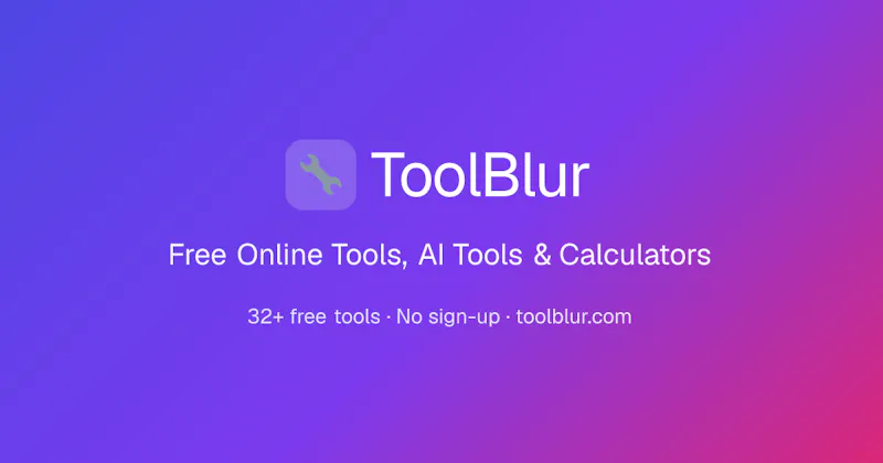 ToolBlur screenshot 1