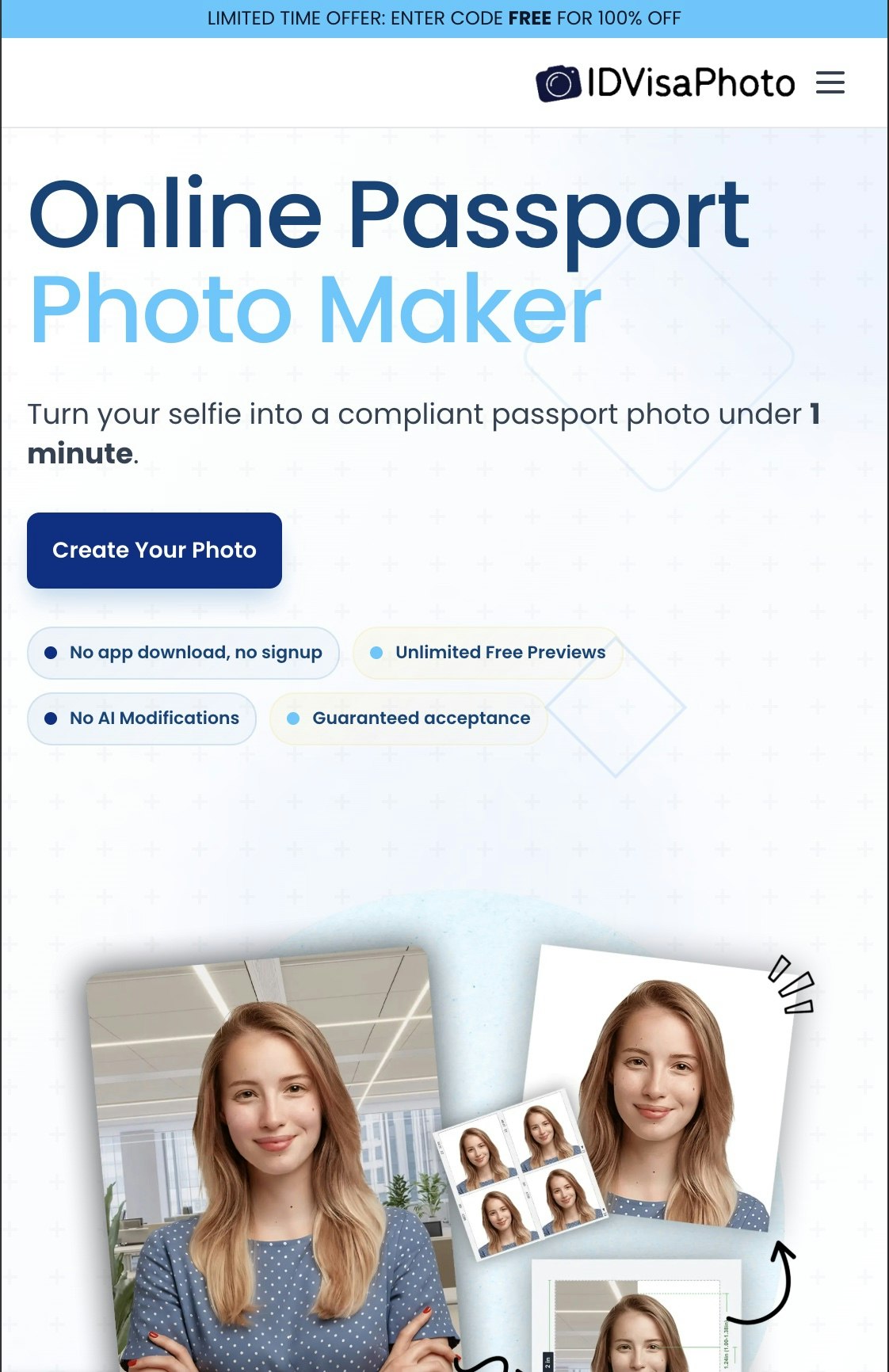 IDVisaPhoto.com: Passport Photo Maker gallery image