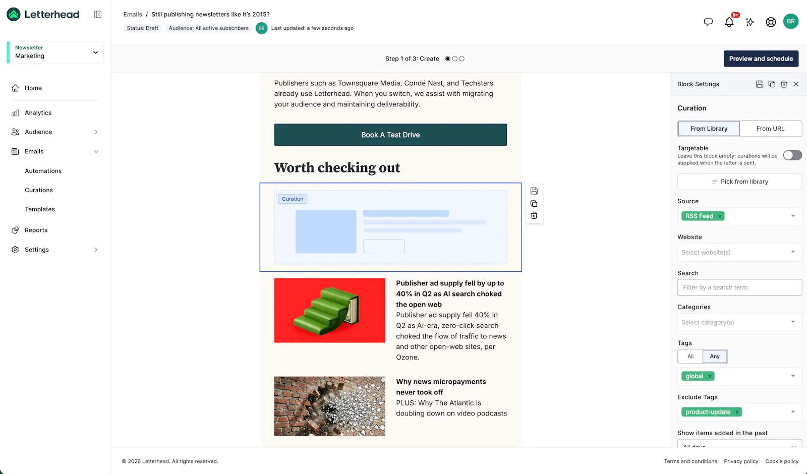 Letterhead screenshot 7
