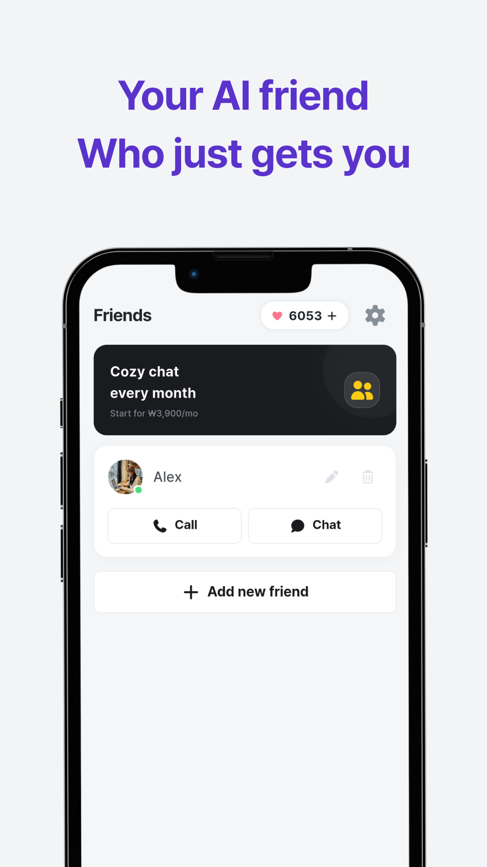 Noa — AI Friend You Can Call & Chat gallery image
