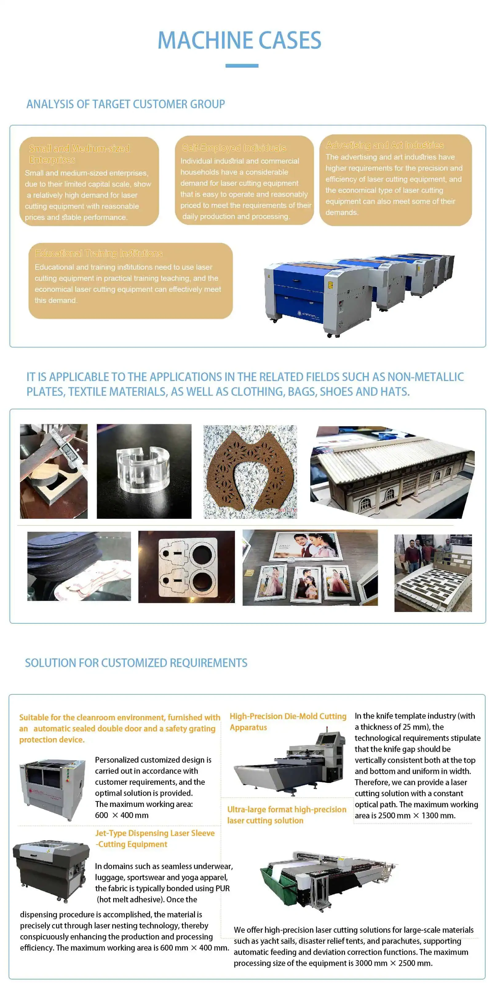 Co2 Laser Cutting Machine ETL-C13090 screenshot 3