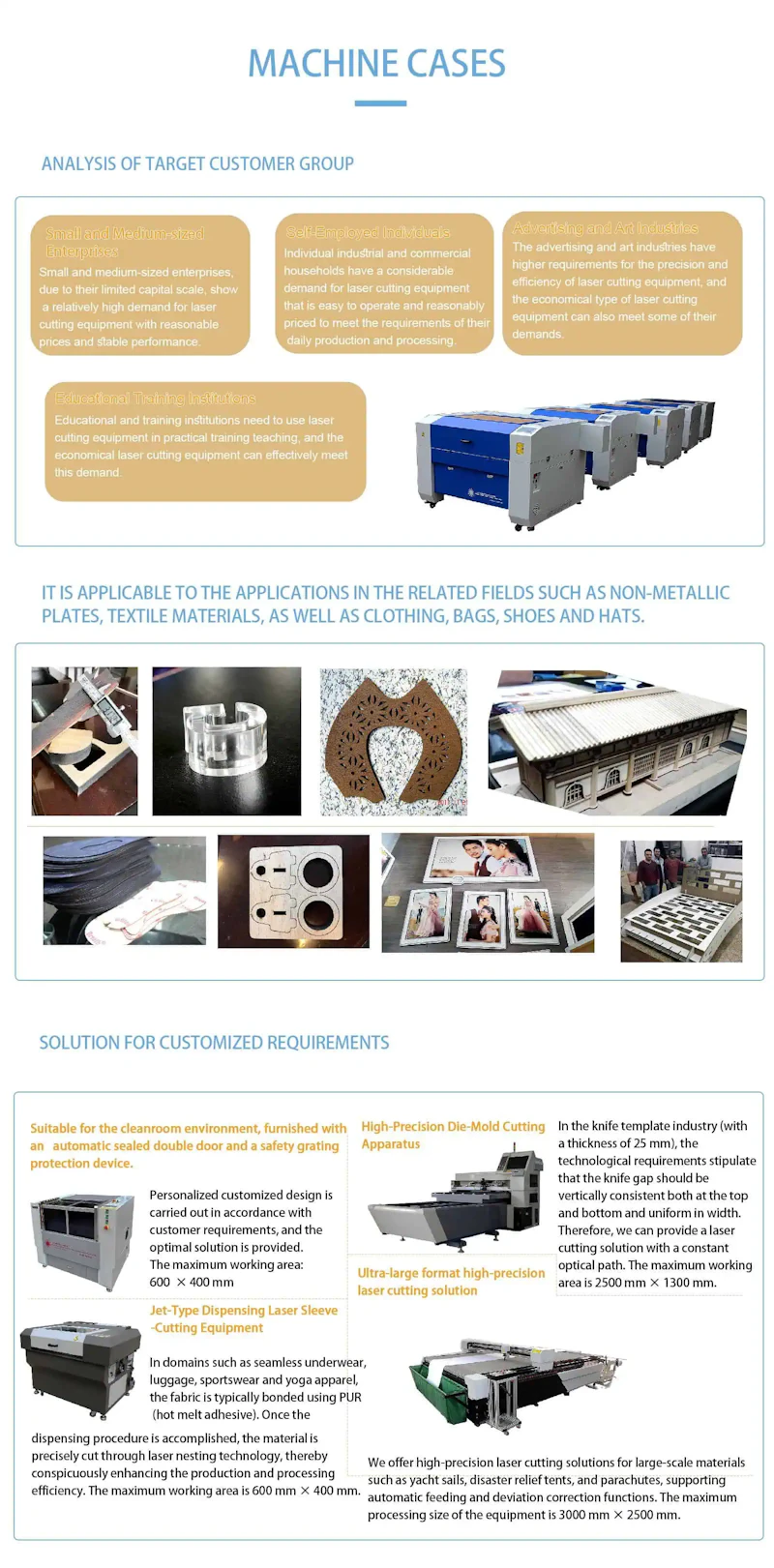 Co2 Laser Cutting Machine ETL-C13090 screenshot 3
