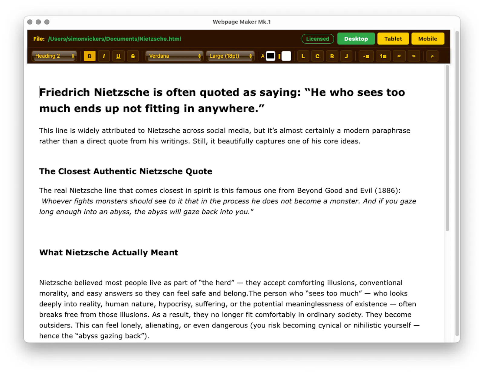 Introducing Webpage Maker screenshot 3