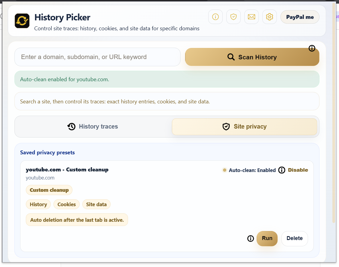 History Picker gallery image