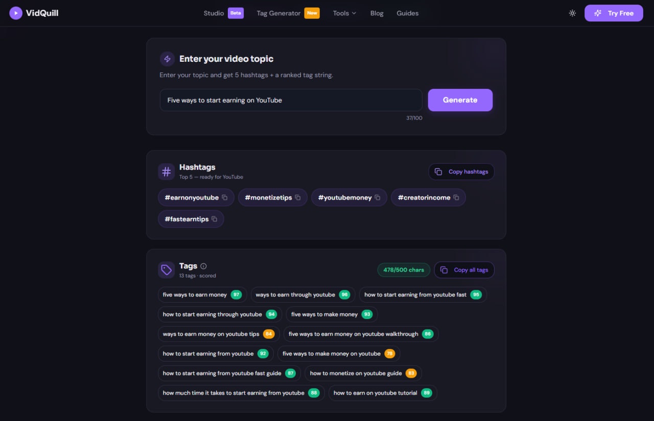 VidQuill 2.0 gallery image