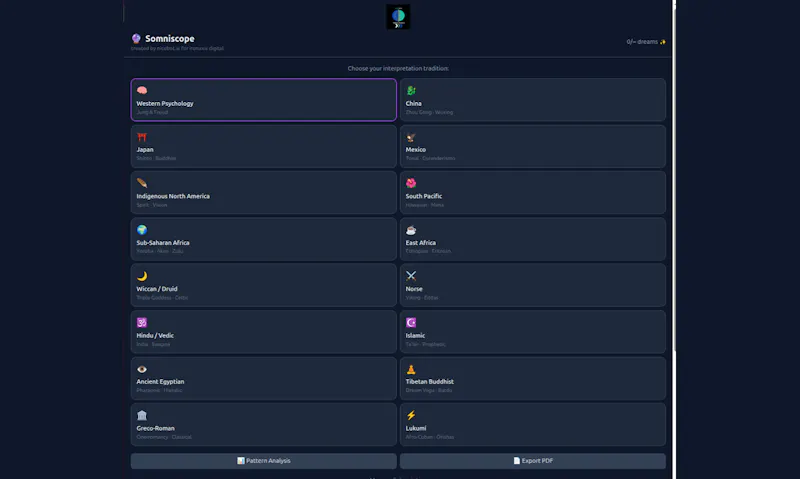 Somniscope screenshot 2