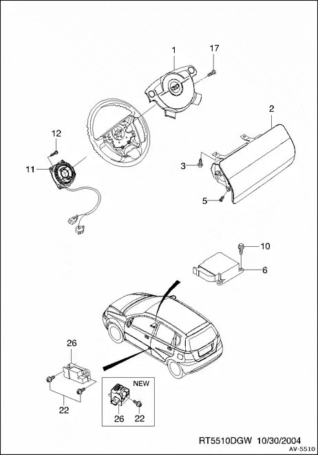 Sistema de airbag media 2